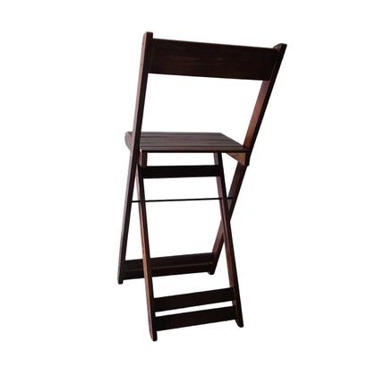 Imagem de Conjunto com 4 Banquetas Dobráveis em Eucalipto