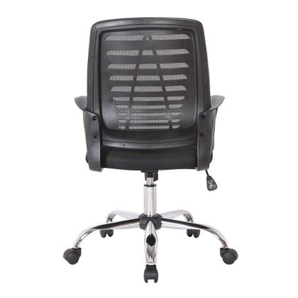 Conjunto com 4 Cadeiras de Escritório Secretária Giratórias Light Preto - Mobly Imagem de Conjunto com 4 Cadeiras de Escritório Secretária Giratórias Light Preto