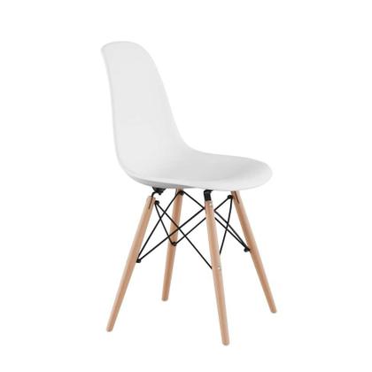 Conjunto com 4 Cadeiras Dover Branco - Mobly Imagem de Conjunto com 4 Cadeiras Dover Branco