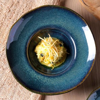 Imagem de Conjunto com 4 Pratos de Massa Orgânico Oceano Ø28x6,5cm 450ml