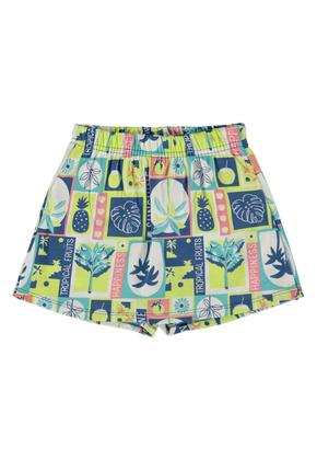 Imagem de Conjunto com Blusa Cropped e Short-Saia para Menina Bee Loop