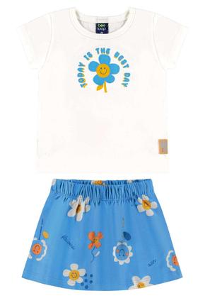 Imagem de Conjunto com Blusa e Short-Saia Bee Loop