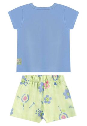 Imagem de Conjunto com Blusa e Short-Saia Bee Loop