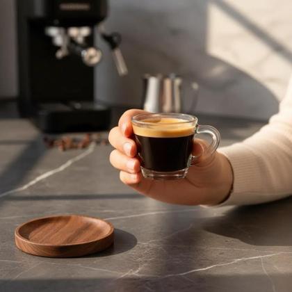 Imagem de Conjunto Com Canecas 6 Peça de Vidro Expresso 70ml