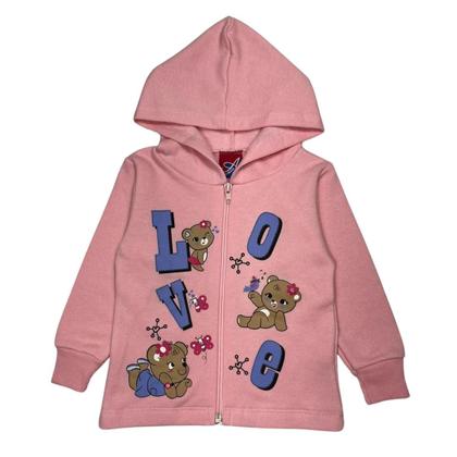 Imagem de Conjunto com  Capuz Menina Love Bear