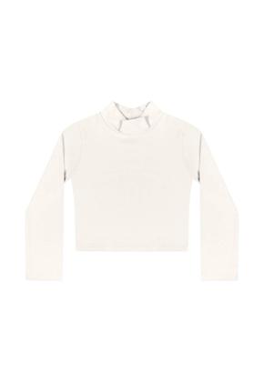 Imagem de Conjunto com Cropped Manga Longa e Salopete para Menina Quimby