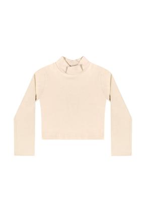 Imagem de Conjunto com Cropped Manga Longa e Salopete para Menina Quimby