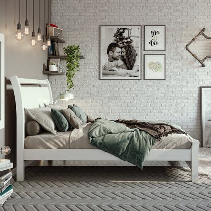 Imagem de Conjunto com Guarda-roupa Casal com Espelho Toronto Plus e Cômoda Urban e Cama Casal Reali