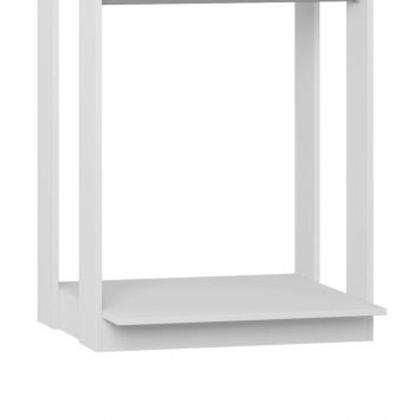 Imagem de Conjunto com Guarda-Roupa Closet Cabideiro e Guarda-Roupa Modulado Clothes Branco