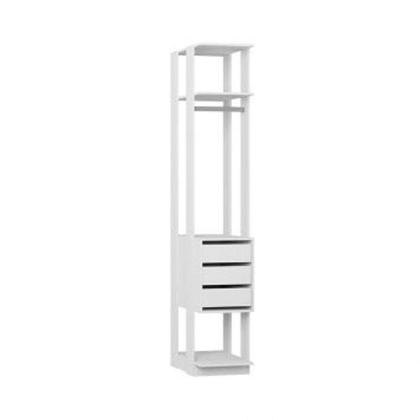 Conjunto com Guarda-Roupa Modulado 3 GV e Guarda-Roupa Modulado Clothes 3 GV Branco - Mobly Imagem de Conjunto com Guarda-Roupa Modulado 3 GV e Guarda-Roupa Modulado Clothes 3 GV Branco