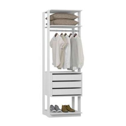 Conjunto com Guarda-Roupa Modulado 3 GV e Guarda-Roupa Modulado Clothes Branco - Mobly Imagem de Conjunto com Guarda-Roupa Modulado 3 GV e Guarda-Roupa Modulado Clothes Branco