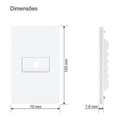 Imagem de Conjunto com Saída De Fio 4x2  Branco Infiniti Margirius
