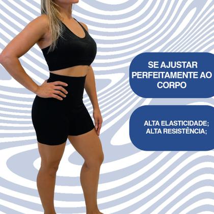 Imagem de Conjunto Com Shorts E Top Feminino Modelo Sem Costura Para Corrida Academia Treino
