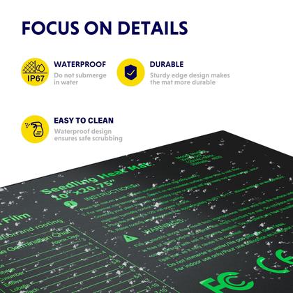 Imagem de Conjunto combinado de tapete térmico e termostato digital para mudas iPower