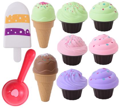 Imagem de Conjunto Comidinha - Sorvetes e Cupcakes - ST Import