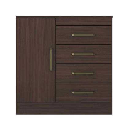 Imagem de Conjunto Comoda e Cabeceira Fleury Cafe Touch