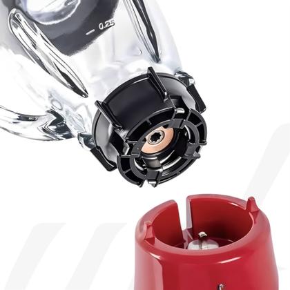 Imagem de Conjunto Completo Base Lâmina e Borracha de Vedação para Liquidificadores Oster Clássicos Osterizer e Blend Compatível com Copo de Vidro