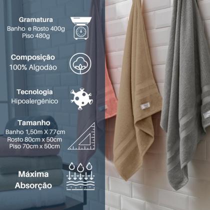 Imagem de Conjunto Completo com Alta Absorção - Kit Completo 5 Peças - 5Paris