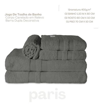 Imagem de Conjunto Completo com Alta Absorção - Kit Completo 5 Peças - 5Paris