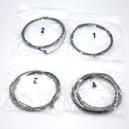 Imagem de Conjunto completo de cordas de violoncelo Q QINGGE com núcleo de corda de aço para 4/4 e 3/4