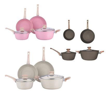 Imagem de Conjunto Completo  Panelas  Cozinhas Modernas Revestimento Inovador