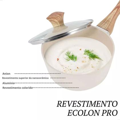 Imagem de Conjunto Completo  Panelas  Cozinhas Modernas Revestimento Inovador