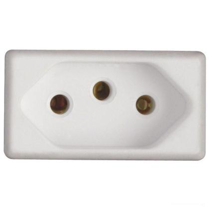 Imagem de Conjunto Completo Tomada Ouro Velho Liz + 2 Módulos 20a - Tramontina