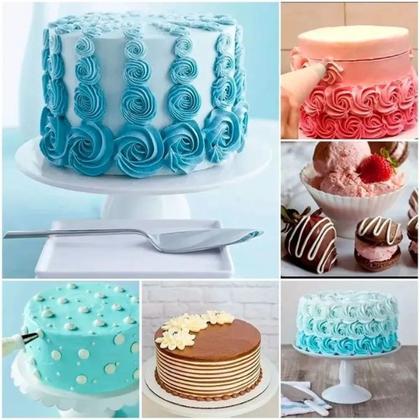 Imagem de Conjunto Confeiteiro Completo Bicos De Confeitar 106 Peças Cozinha