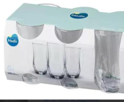 Imagem de Conjunto Copo Opera Long Drink 360ml Luva Com 6 Unidades