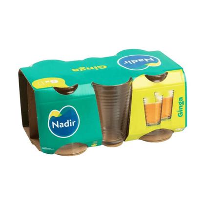 Imagem de Conjunto Copo Vidro Nadir Ginga 265ml 6 Unidades