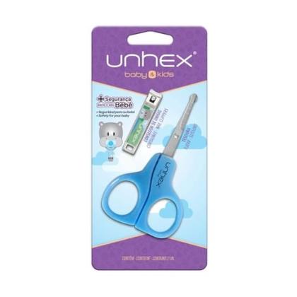 Imagem de Conjunto Cortador De Unhas + 1 Tesoura Baby Kids - Merheje
