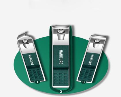 Conjunto cortadores de unhas completo Unissex de luxo com estojo alta qualidade Aço inox Lixa de unha - Ouriner Imagem de Conjunto cortadores de unhas completo Unissex de luxo com estojo alta qualidade Aço inox Lixa de unha