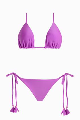 Imagem de Conjunto cortininha flor rosa