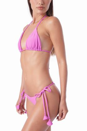 Imagem de Conjunto cortininha flor rosa