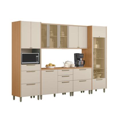 Imagem de Conjunto Cozinha Compacta Osasuna Jequitiba Off White