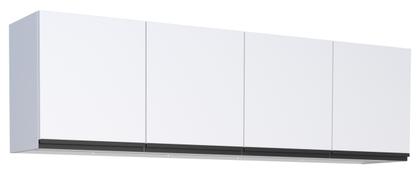 Imagem de Conjunto Cozinha Completo Gaia Flat 100% Aço 1.80 mt - Gabinete /Aéreo/Paneleiro/Balcão Cooktop 5 - Branco  Cozimax