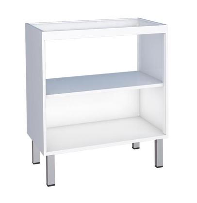 Imagem de Conjunto Cozinha Completo Gaia Flat Aço 1.80 mt - Gabinete / Aéreo / Paneleiro / Balcão Cooktop 5 - Branco  Cozimax