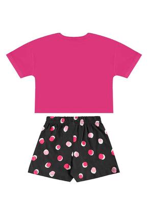 Imagem de Conjunto Cropped e Short-Saia Bee Loop