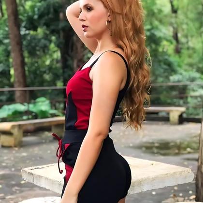 Imagem de Conjunto Curto De Alça Malha Em Crepe