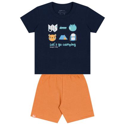 Imagem de Conjunto Curto Infantil Kamylus Estampado Menino