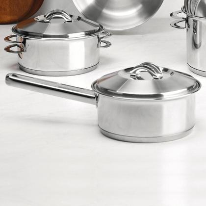 Imagem de Conjunto de 1 Panela Solar 16cm 1,4l Com 60 Talheres Laguna e 5 Utensílios em Inox Extrata Tramontina