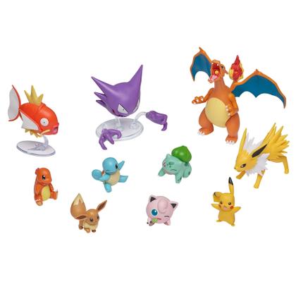 Imagem de Conjunto de 10 Bonecos Pokémon - Edição Ultimate Battle