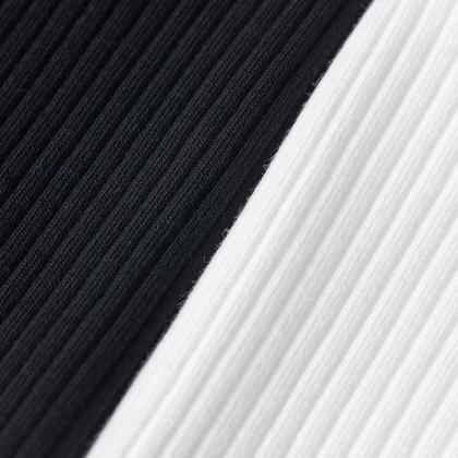 Imagem de Conjunto de 10 Calcinhas Listradas de Algodão - Confortáveis e Respiráveis