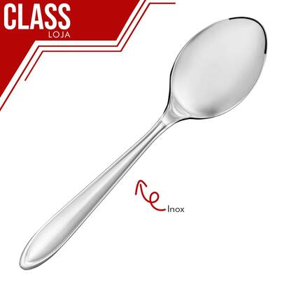 Imagem de Conjunto de 12 Colheres de Sobremesa Classic Inox