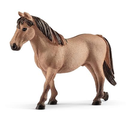 Imagem de Conjunto de 12 peças de brinquedo Schleich Farm World Pony Slalom com estatueta de cavalo