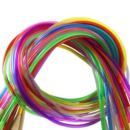 Imagem de Conjunto De 18 Agulhas De Tricô De Bambu 2mm-10mm Agulhas De Madeira Com Tubo Plástico Colorido Para