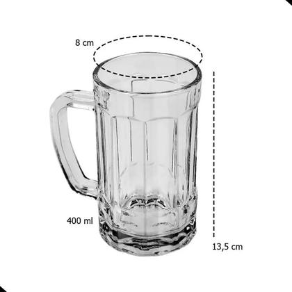 Imagem de Conjunto de 2 Caneca de Chopp 400 ML - Clink