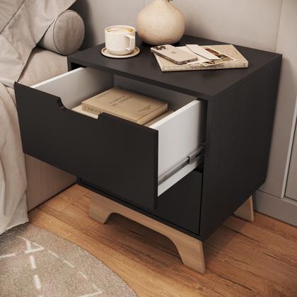 Imagem de Conjunto de 2 Mesas de Cabeceira 100% Mdf Alice