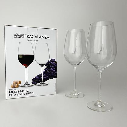 Imagem de Conjunto de 2 Taças Beatriz Vinho Tinto 770ml Cristal