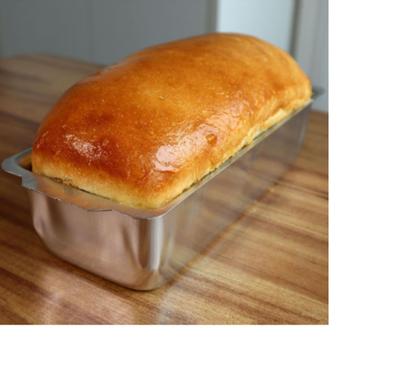Imagem de Conjunto De 3 Forma De Pão Bolo Inglês Gelo Bolo Cuca Alumínio Polido Premium Tamanho 1 de 24 cm